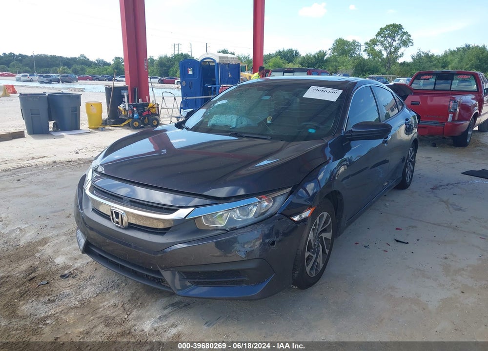 2018 HONDA CIVIC EX VIN: 2HGFC2F71JH586286
