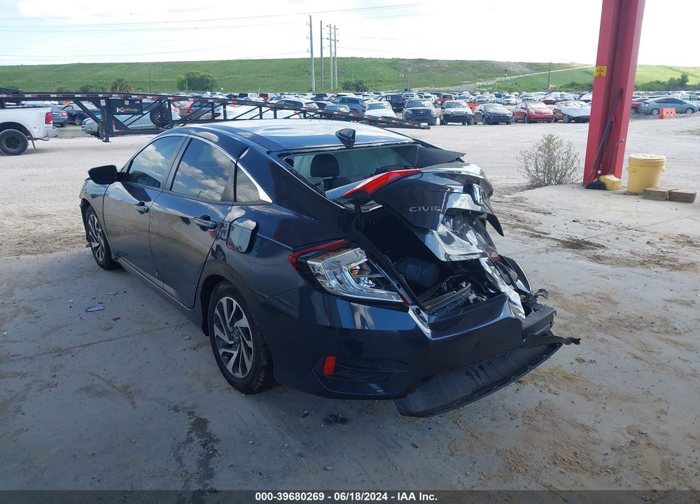 2018 HONDA CIVIC EX VIN: 2HGFC2F71JH586286