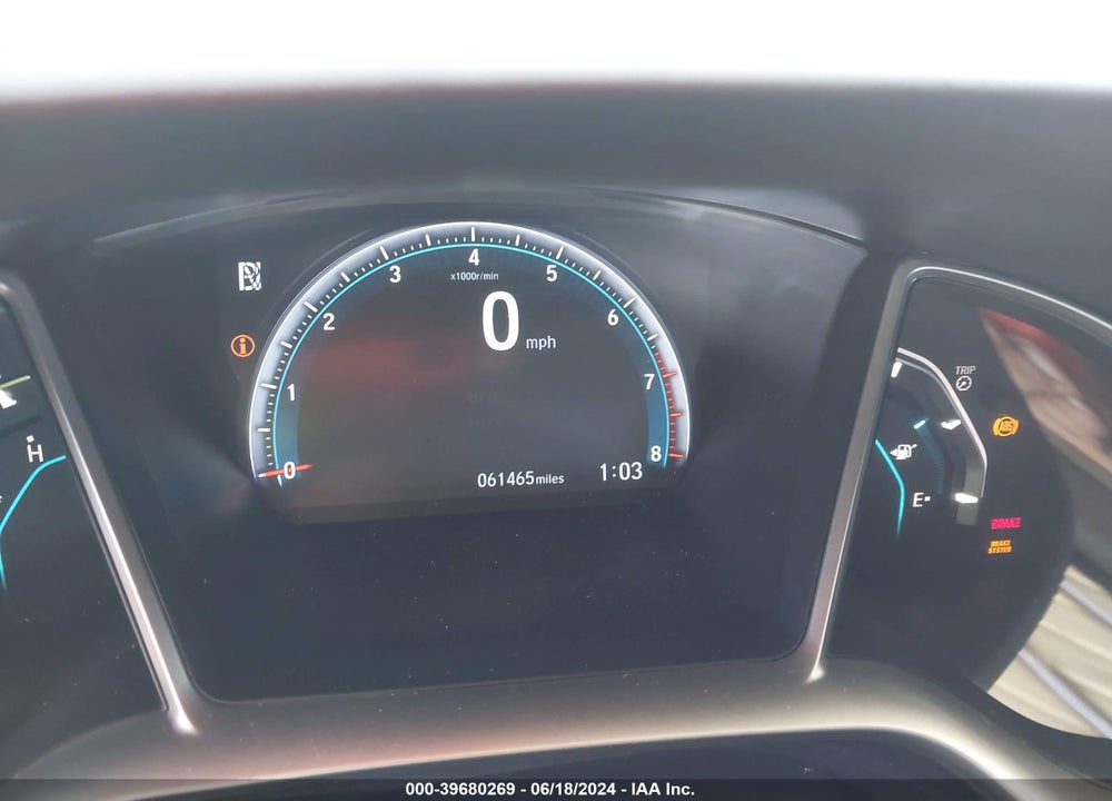 2018 HONDA CIVIC EX VIN: 2HGFC2F71JH586286