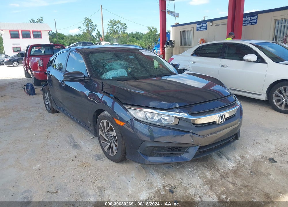 2018 HONDA CIVIC EX VIN: 2HGFC2F71JH586286