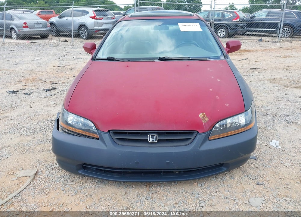1999 HONDA ACCORD EX V6 VIN: 1HGCG2250XA014645