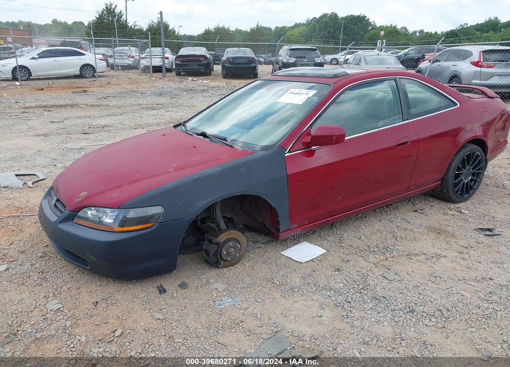 1999 HONDA ACCORD EX V6 VIN: 1HGCG2250XA014645
