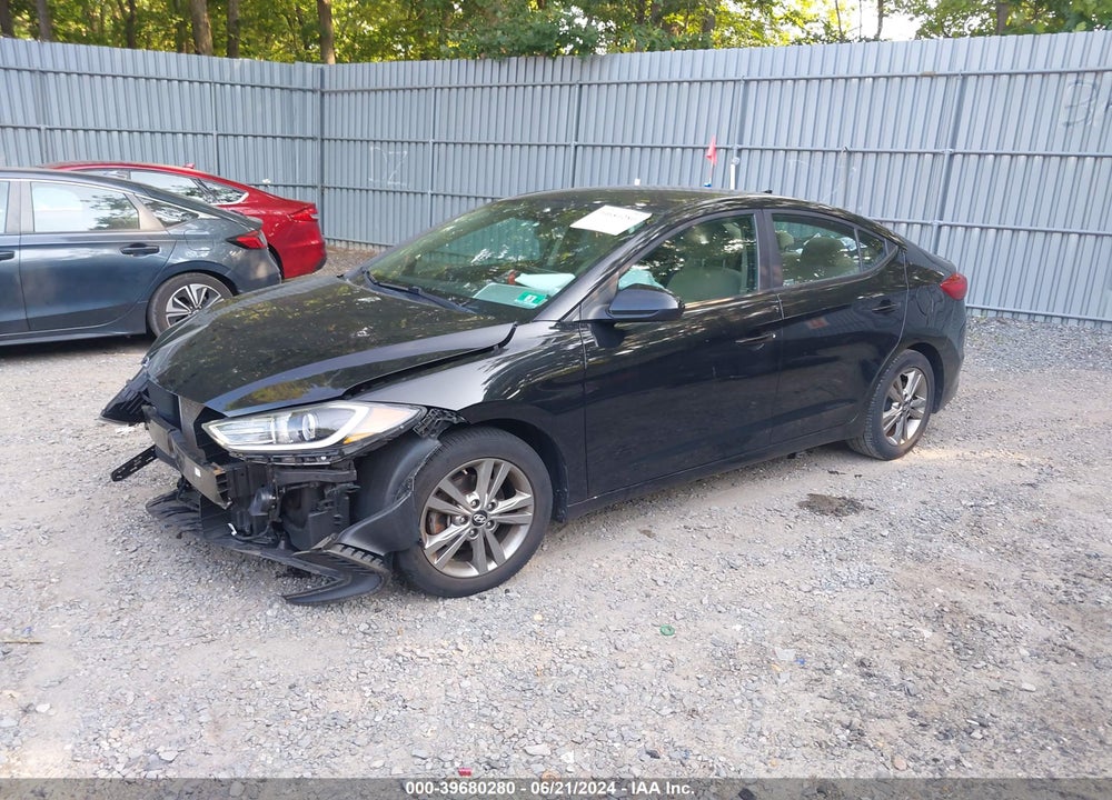 2018 HYUNDAI ELANTRA SEL VIN: KMHD84LF1JU474336