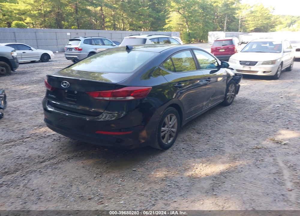 2018 HYUNDAI ELANTRA SEL VIN: KMHD84LF1JU474336