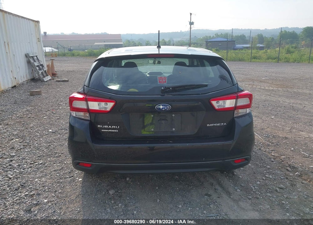 2019 SUBARU IMPREZA 2.0I VIN: 4S3GTAA68K3745417