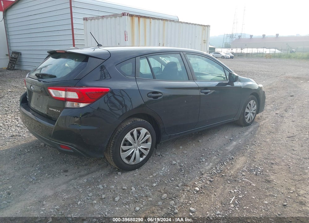 2019 SUBARU IMPREZA 2.0I VIN: 4S3GTAA68K3745417
