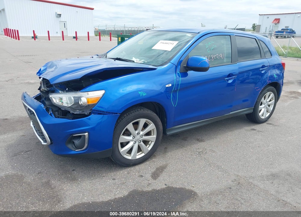 2015 MITSUBISHI OUTLANDER SPORT ES VIN: 4A4AR3AW7FE033435