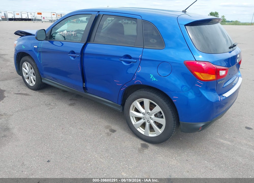 2015 MITSUBISHI OUTLANDER SPORT ES VIN: 4A4AR3AW7FE033435
