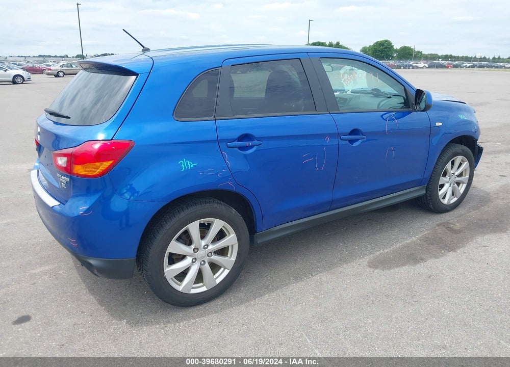 2015 MITSUBISHI OUTLANDER SPORT ES VIN: 4A4AR3AW7FE033435