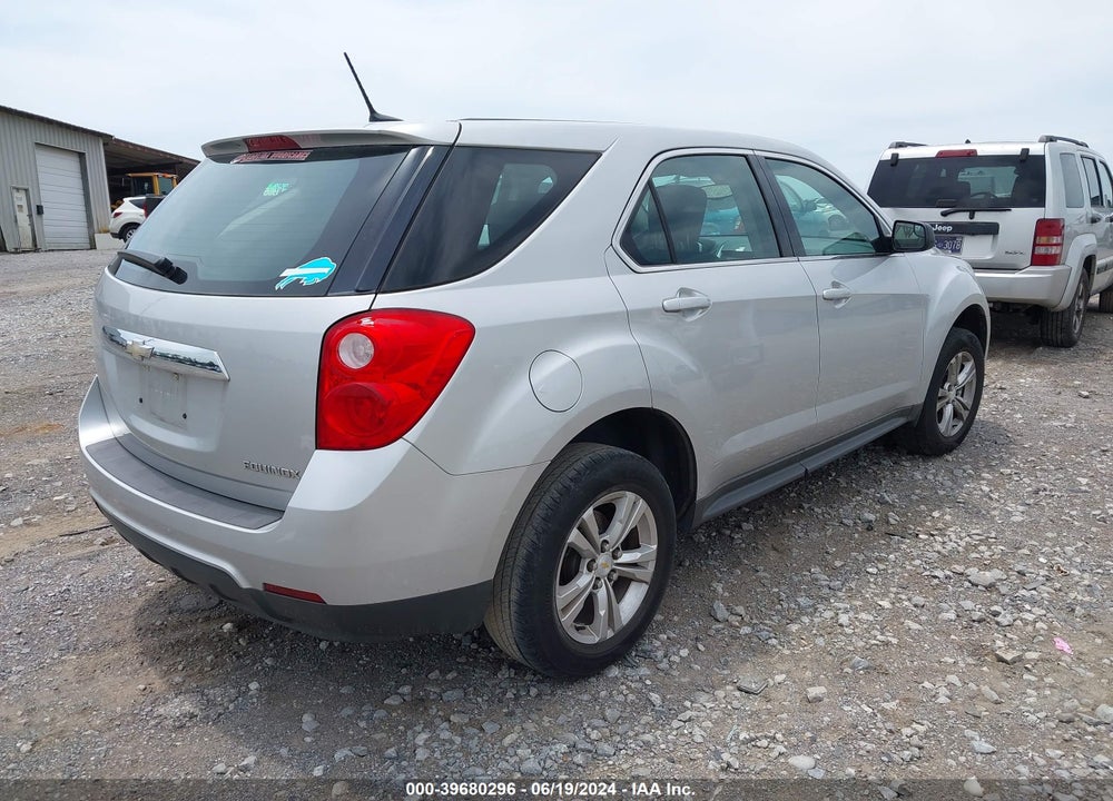 2013 CHEVROLET EQUINOX LS VIN: 1GNALBEK7DZ127225