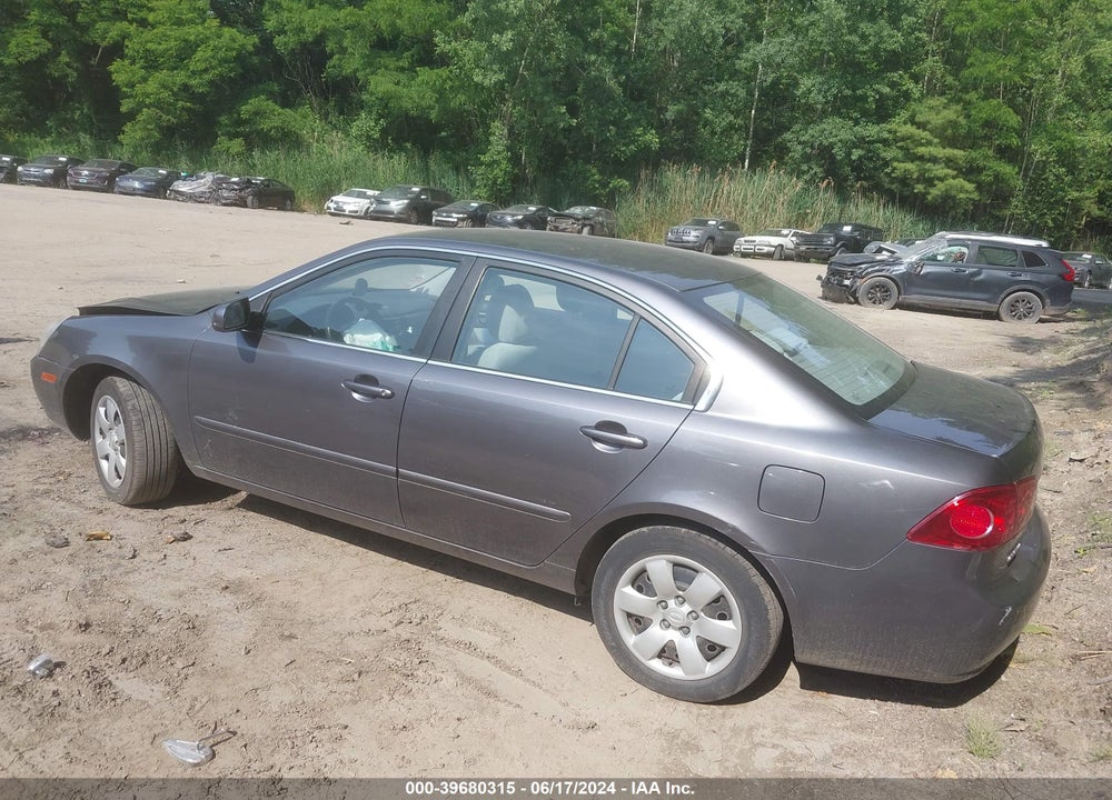 2008 KIA OPTIMA LX VIN: KNAGE123585257812