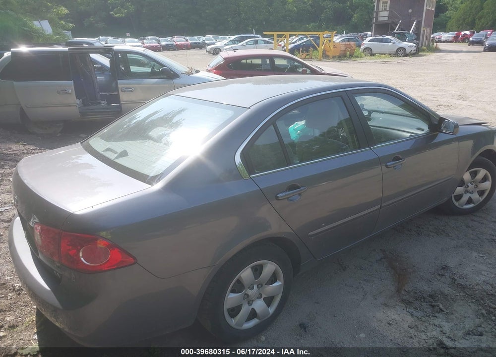 2008 KIA OPTIMA LX VIN: KNAGE123585257812