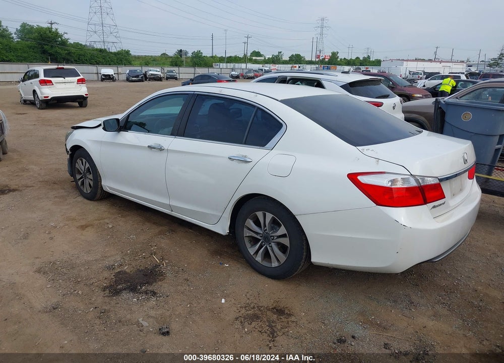 2014 HONDA ACCORD LX VIN: 1HGCR2F36EA126401
