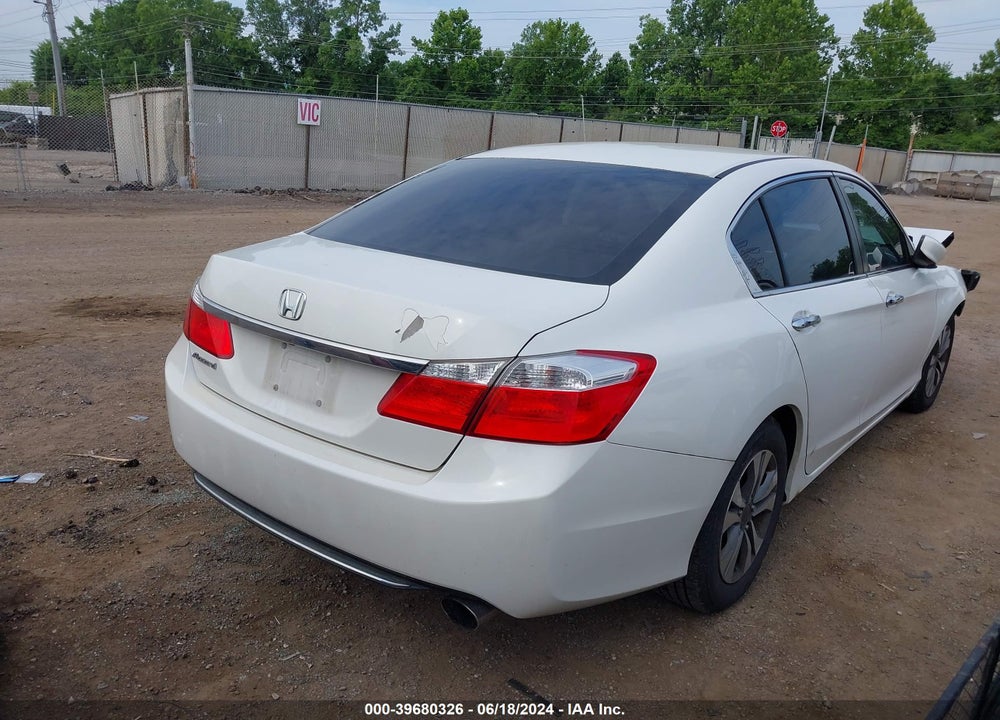 2014 HONDA ACCORD LX VIN: 1HGCR2F36EA126401