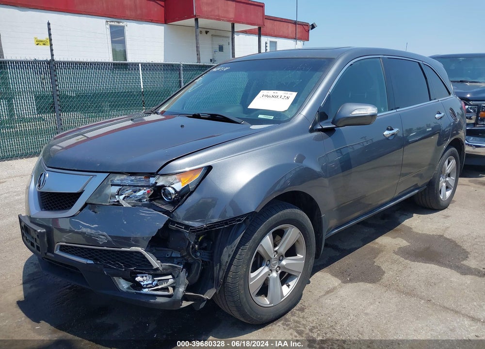 2011 ACURA MDX TECHNOLOGY PACKAGE VIN: 2HNYD2H47BH519310