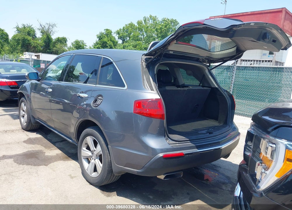 2011 ACURA MDX TECHNOLOGY PACKAGE VIN: 2HNYD2H47BH519310