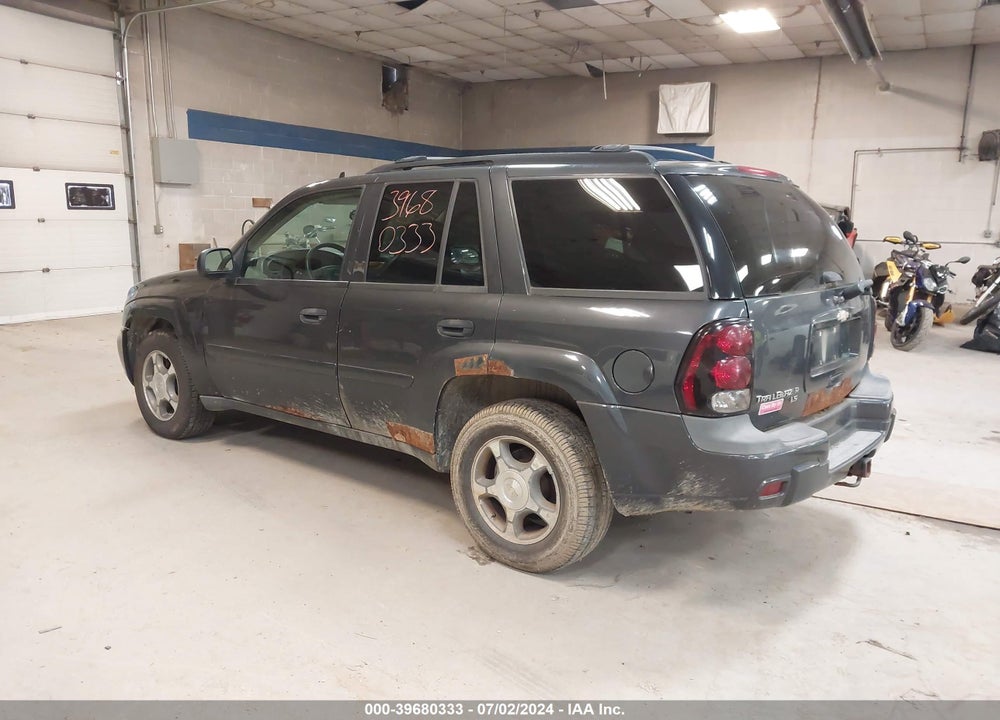 2007 CHEVROLET TRAILBLAZER LS VIN: 1GNDT13S772139463