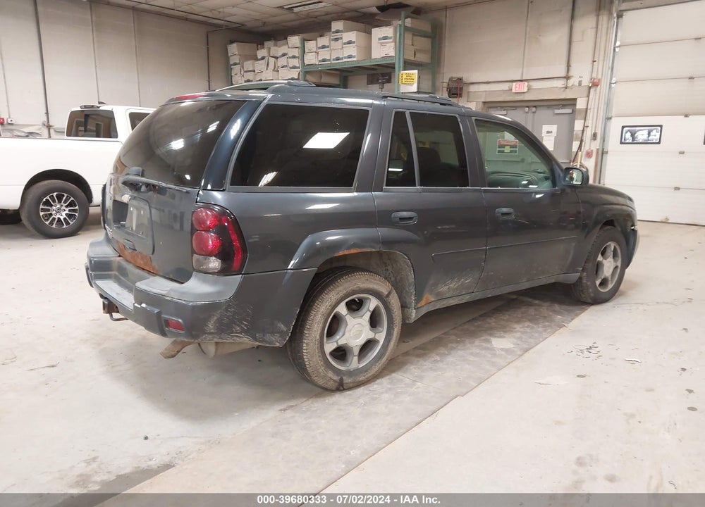 2007 CHEVROLET TRAILBLAZER LS VIN: 1GNDT13S772139463
