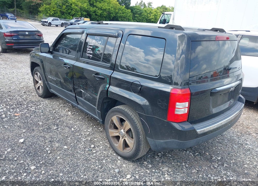 2016 JEEP PATRIOT HIGH ALTITUDE EDITION VIN: 1C4NJPFA9GD656180