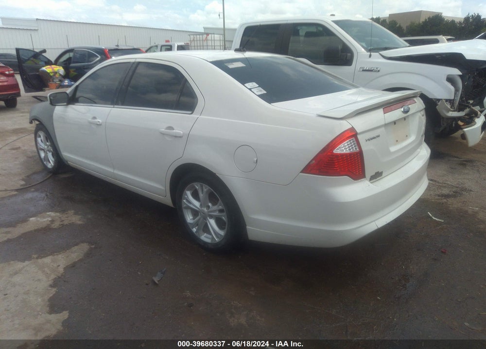 2012 FORD FUSION SE VIN: 3FAHP0HA5CR137182