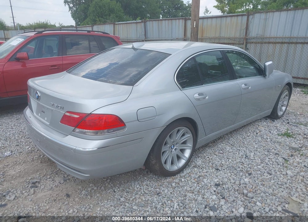 2006 BMW 750I VIN: WBAHL83566DT01094