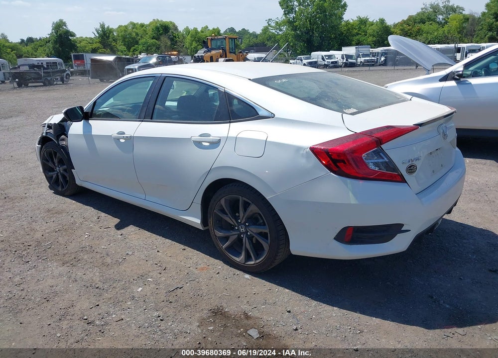2019 HONDA CIVIC SPORT VIN: 19XFC2F80KE019894