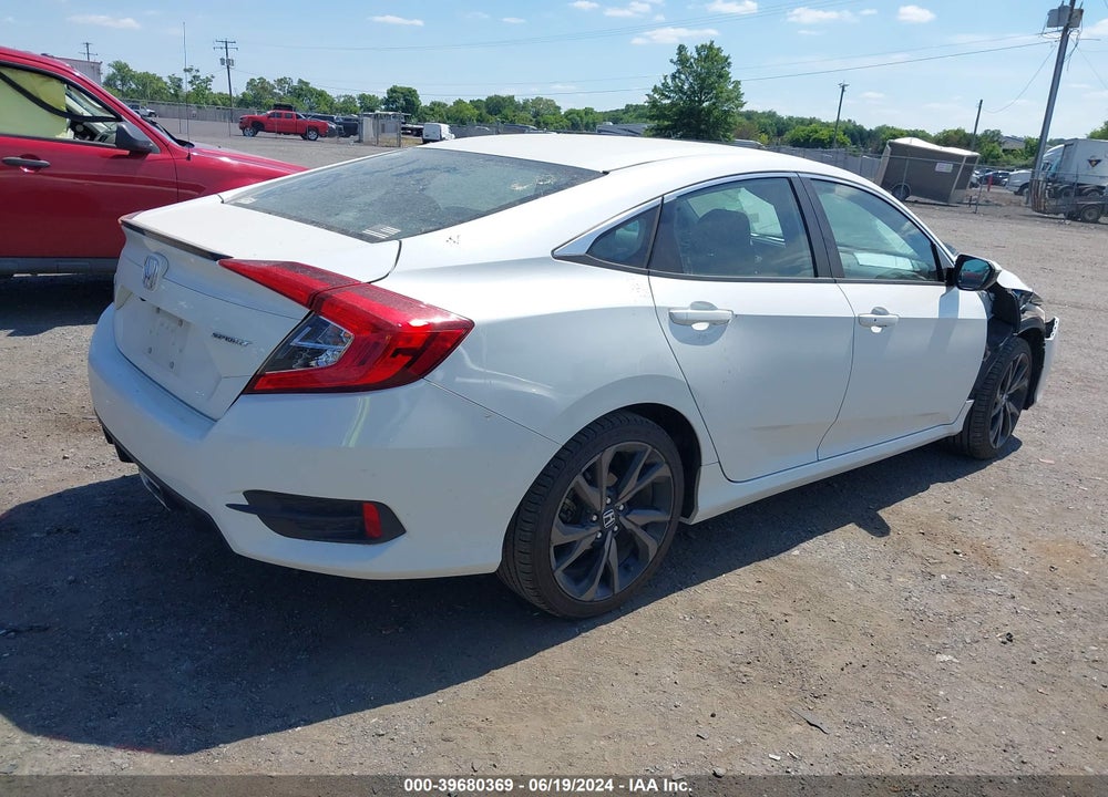 2019 HONDA CIVIC SPORT VIN: 19XFC2F80KE019894
