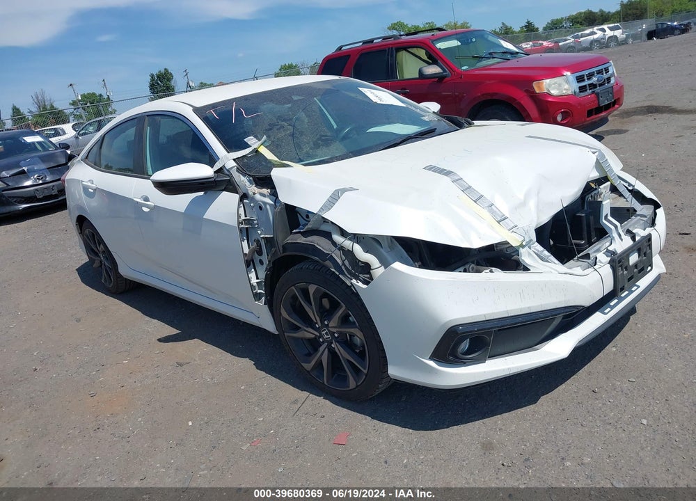2019 HONDA CIVIC SPORT VIN: 19XFC2F80KE019894