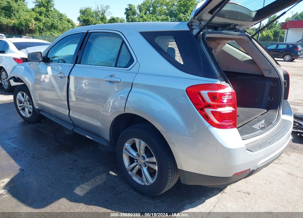 2016 CHEVROLET EQUINOX LS VIN: 1GNALBEK6GZ104006