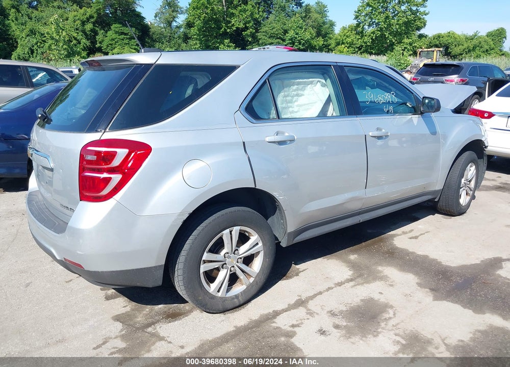 2016 CHEVROLET EQUINOX LS VIN: 1GNALBEK6GZ104006
