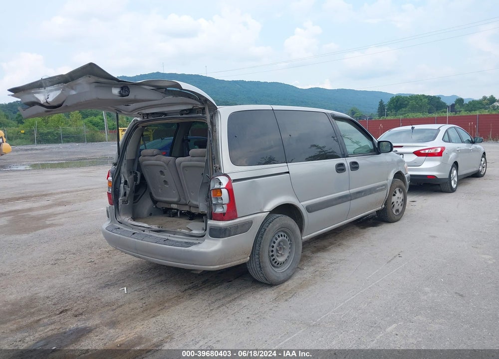 1999 CHEVROLET VENTURE VIN: 1GNDU03E7XD133362