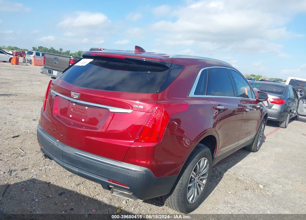 2018 CADILLAC XT5 LUXURY VIN: 1GYKNCRS1JZ136287