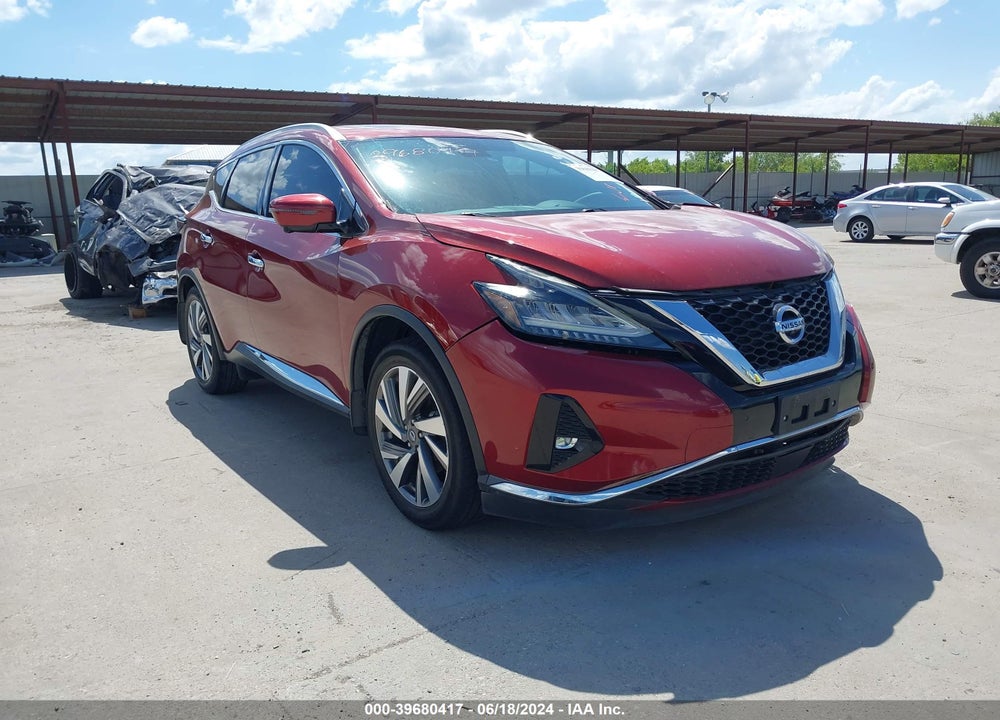 2019 NISSAN MURANO SL VIN: 5N1AZ2MJ1KN166571