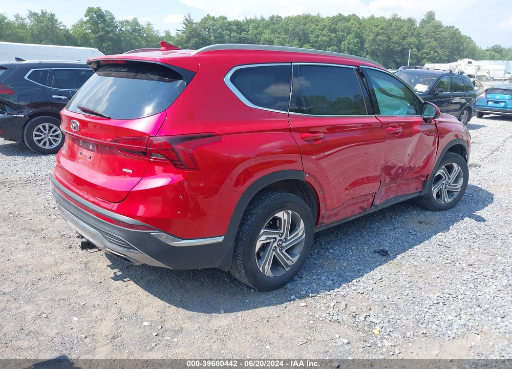 2021 HYUNDAI SANTA FE SEL VIN: 5NMS2DAJ5MH322396