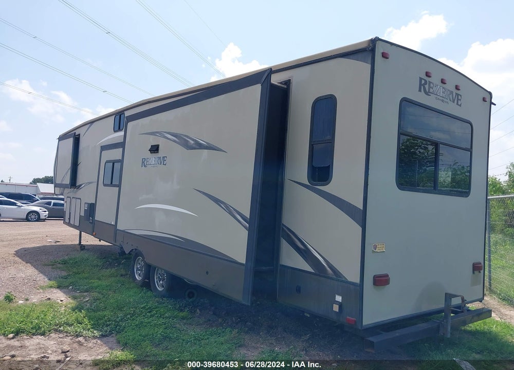 2017 CROSSROADS RV REZERVE FIFTH WHEEL VIN: 4V0FC3824HR006955