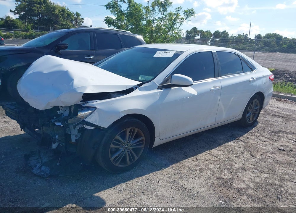 2016 TOYOTA CAMRY SE VIN: 4T1BF1FK4GU259983