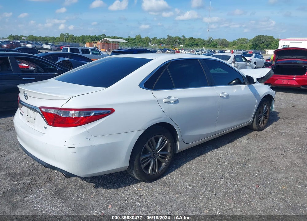 2016 TOYOTA CAMRY SE VIN: 4T1BF1FK4GU259983