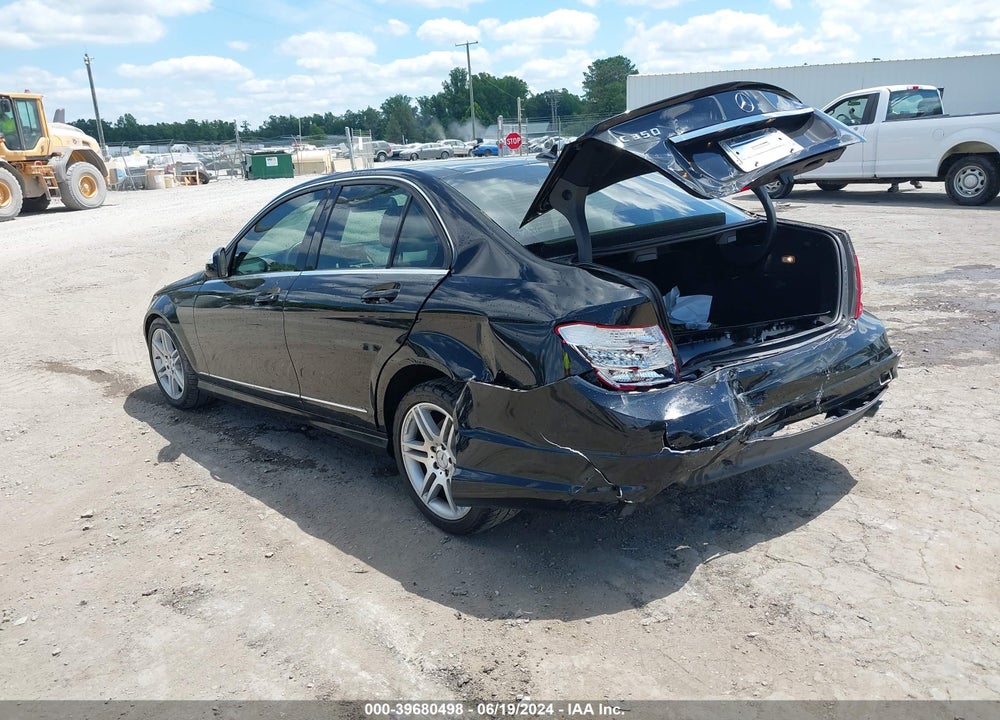 2008 MERCEDES-BENZ C 350 SPORT VIN: WDDGF56X28R031195