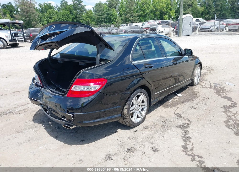 2008 MERCEDES-BENZ C 350 SPORT VIN: WDDGF56X28R031195