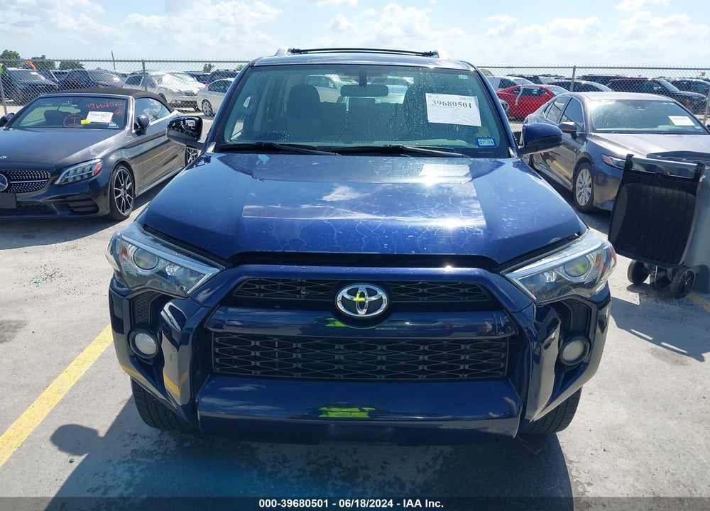2016 TOYOTA 4RUNNER SR5 VIN: JTEBU5JRXG5395207