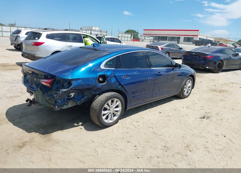 2019 CHEVROLET MALIBU LT VIN: 1G1ZD5ST5KF214233