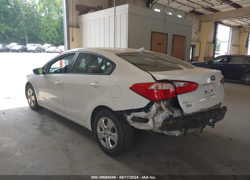 2015 KIA FORTE LX VIN: KNAFX4A61F5364047
