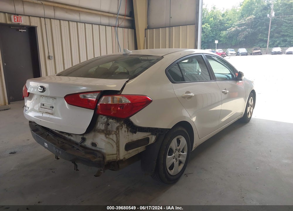 2015 KIA FORTE LX VIN: KNAFX4A61F5364047