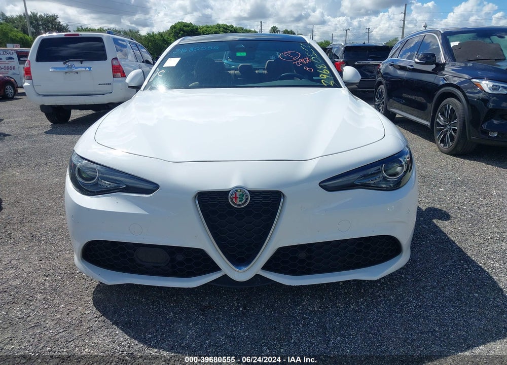 2022 ALFA ROMEO GIULIA TI RWD VIN: ZARFAMBNXN7666102