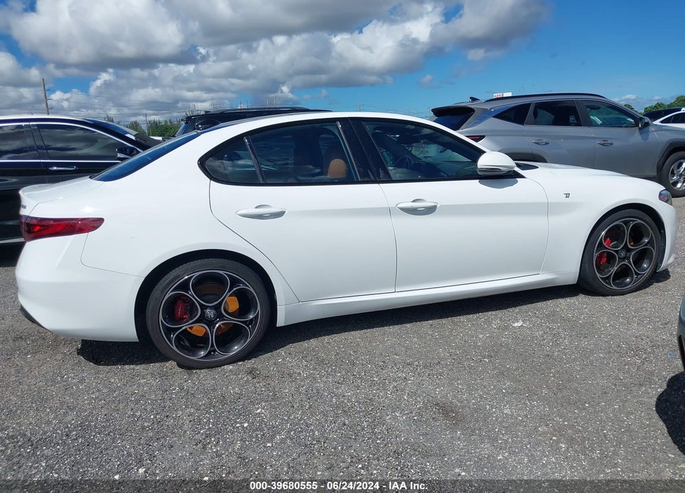 2022 ALFA ROMEO GIULIA TI RWD VIN: ZARFAMBNXN7666102
