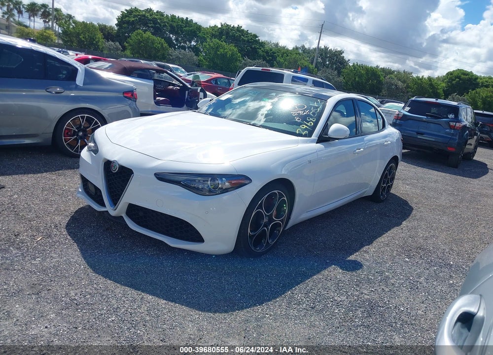 2022 ALFA ROMEO GIULIA TI RWD VIN: ZARFAMBNXN7666102
