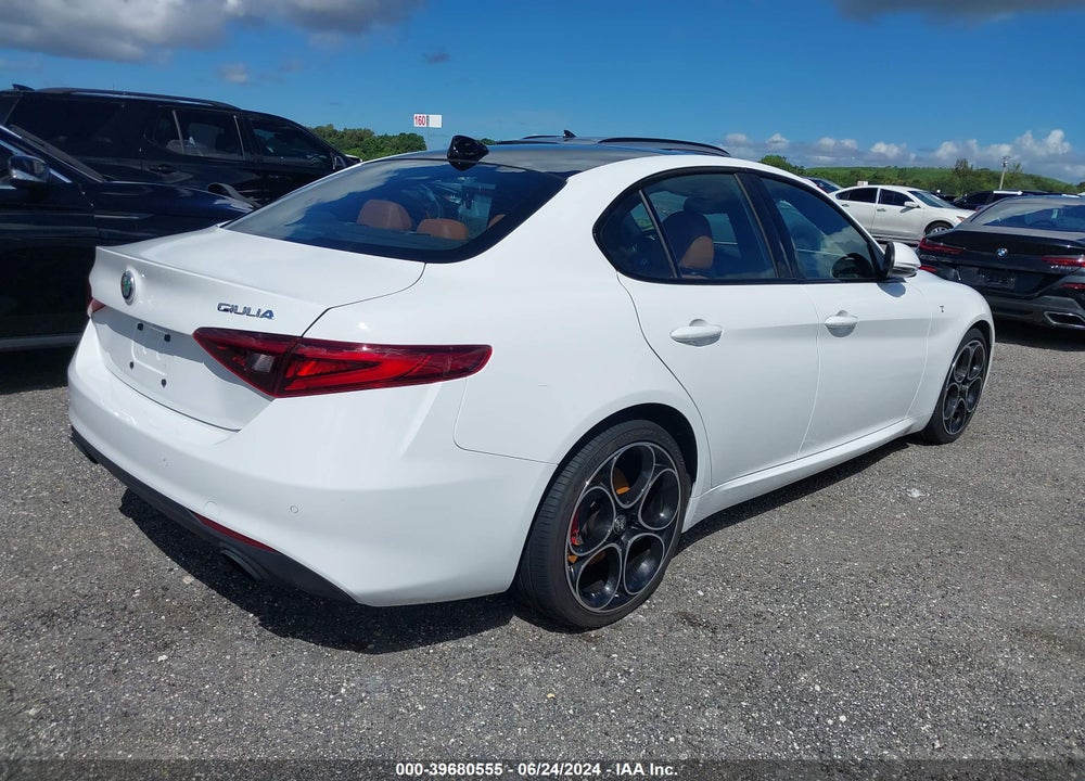 2022 ALFA ROMEO GIULIA TI RWD VIN: ZARFAMBNXN7666102