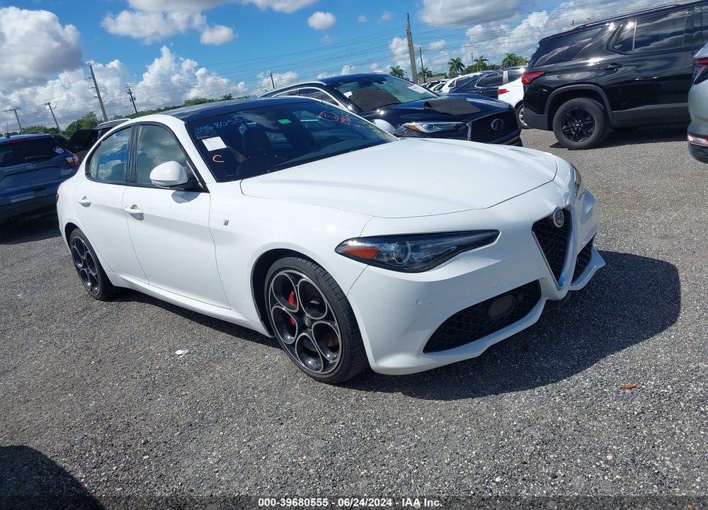 2022 ALFA ROMEO GIULIA TI RWD VIN: ZARFAMBNXN7666102