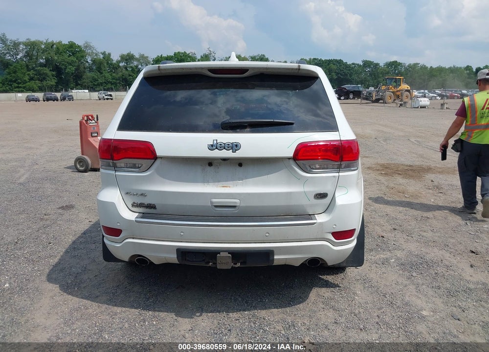 2014 JEEP GRAND CHEROKEE OVERLAND VIN: 1C4RJFCT7EC569611