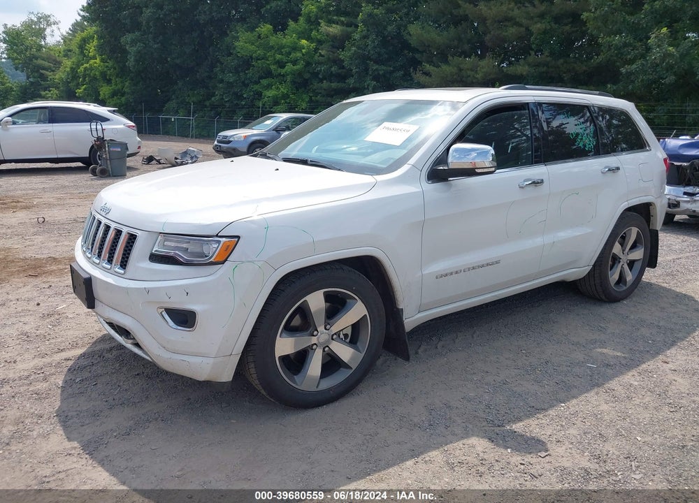 2014 JEEP GRAND CHEROKEE OVERLAND VIN: 1C4RJFCT7EC569611